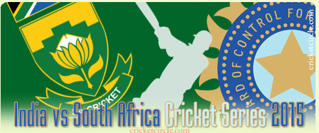 India vs South Africa Cricket Series 2015